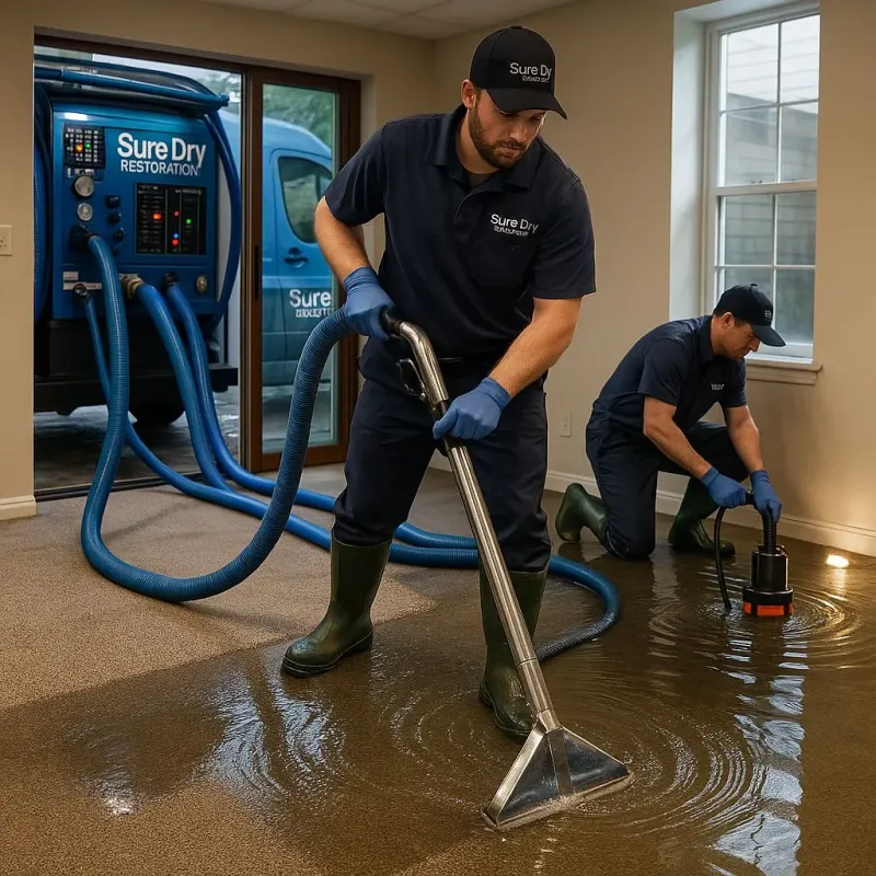 Water Extraction and Removal process in Whitley City, KY